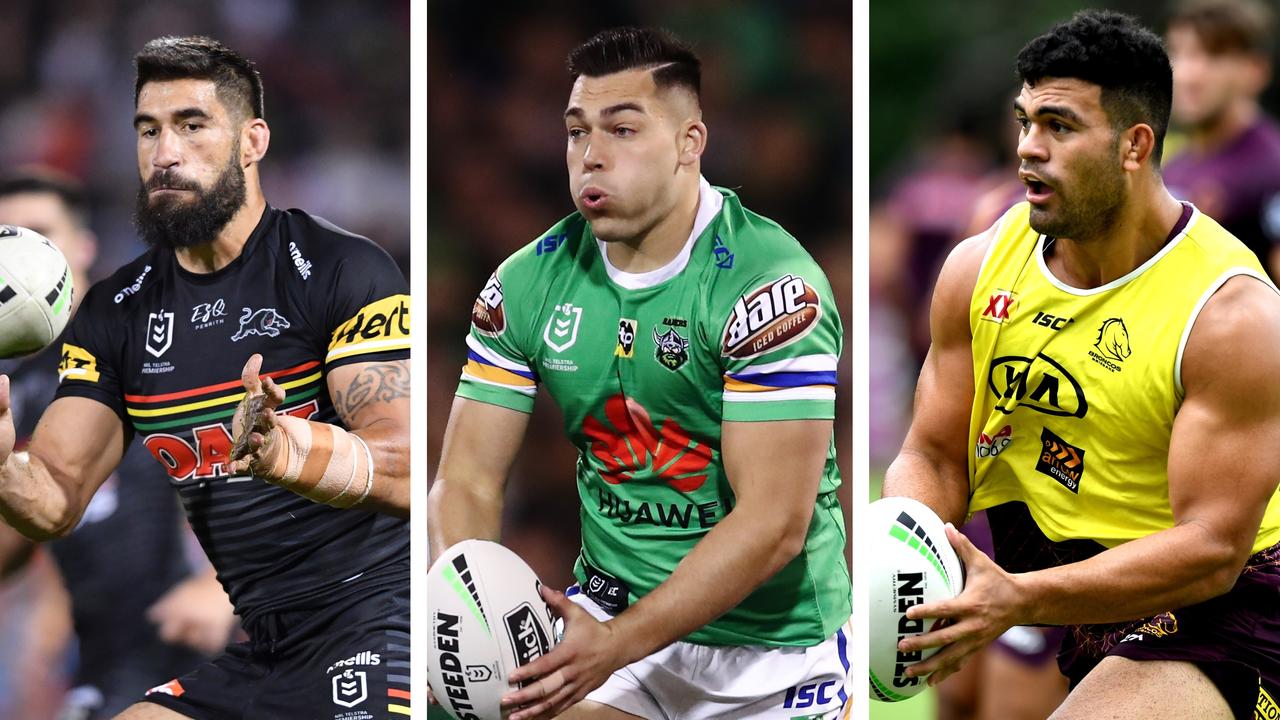 James Tamou, Nick Cotric and David Fifita are all coming off contract.