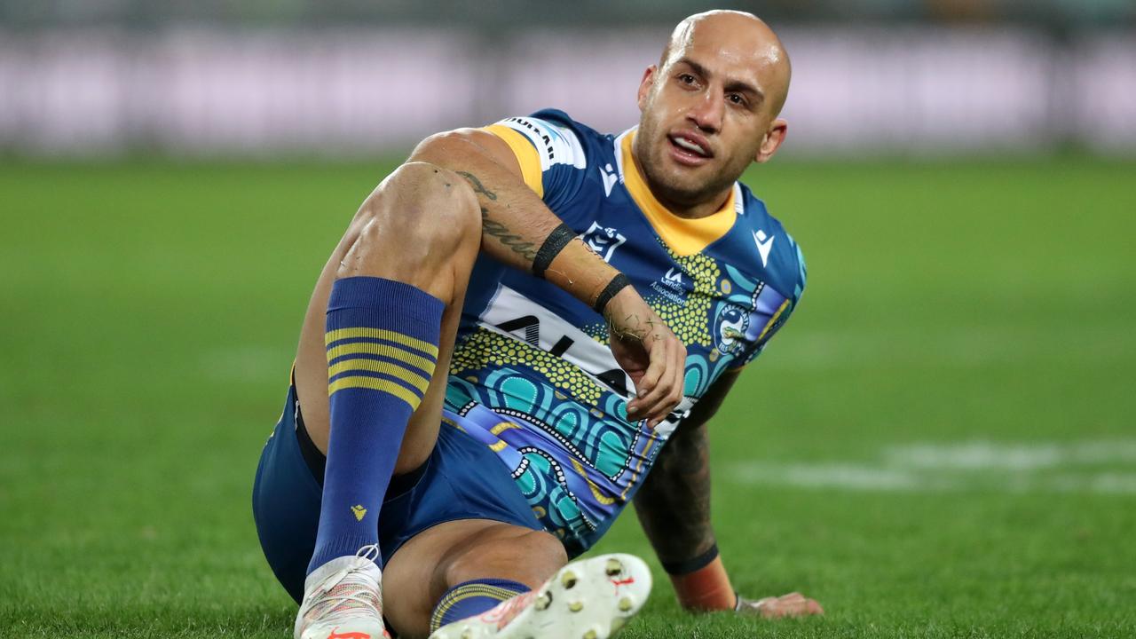 Blake Ferguson has vowed to fight his way back to first grade. Picture: Brett Costello/NRL Photos