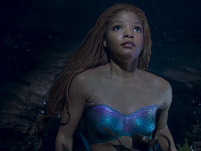 Halle Bailey as Ariel in Disney's live-action THE LITTLE MERMAID. Photo courtesy of Disney. © 2023 Disney Enterprises, Inc. All Rights Reserved.