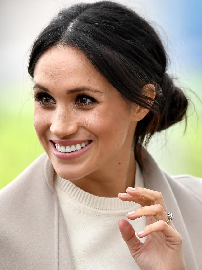 Meghan’s dad pulled out of the ceremony at the last minute. Picture: Charles McQuillan/Getty Images