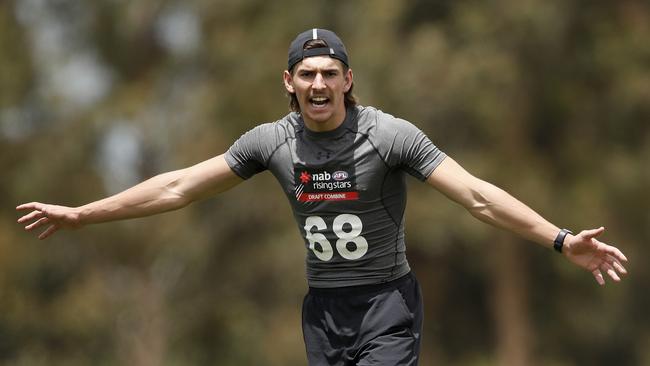 Murray Bushrangers midfielder Zavier Maher has be invited to train with Carlton. Picture: Dylan Burns/AFL Photos