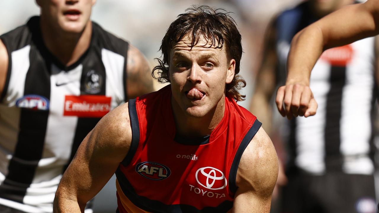 Crow James Rowe has travelled to Melbourne as an emergency. Picture: Darrian Traynor/Getty Images