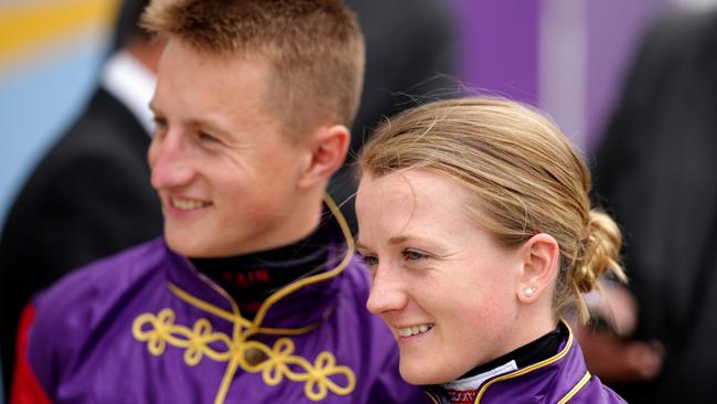 Husband and wife jockeys Tom Marquand and Hollie Doyle. Photo: John Walton / PA Images