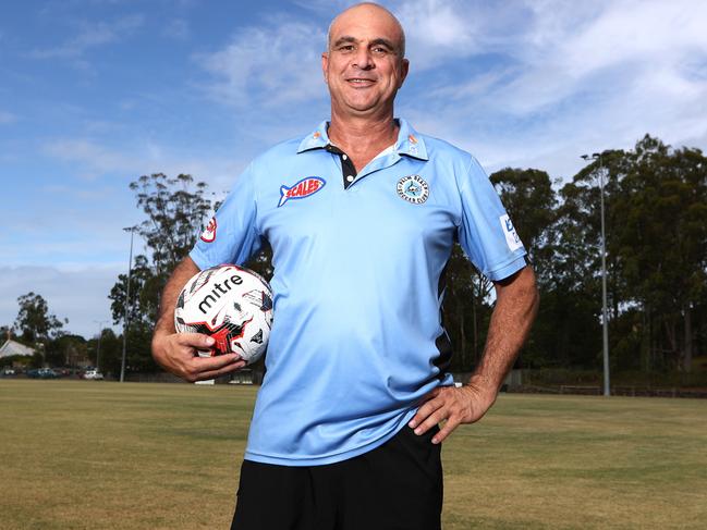Palm Beach coach Brett Budwee. Picture: Jason O'Brien