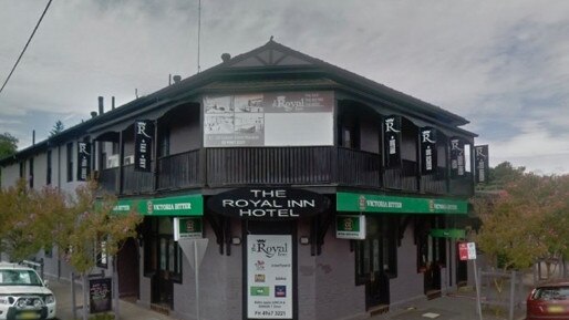 The Royal Inn, Waratah where an armed robbery occurred in April. A second person, a 32-year-old woman, has been charged after it’s alleged she drove the getaway vehicle.