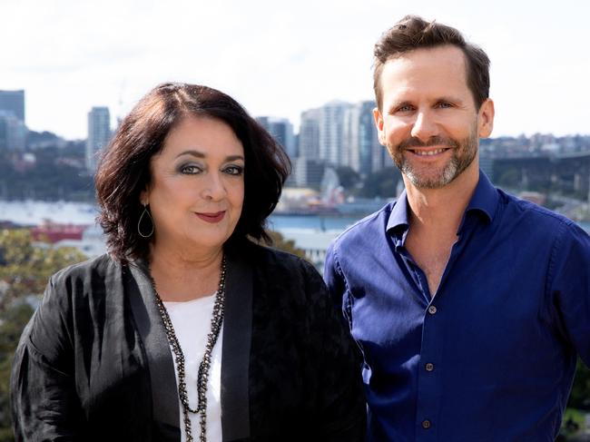 Wendy Harmer and Robbie Buck for ABC Breakfast. Source: Supplied