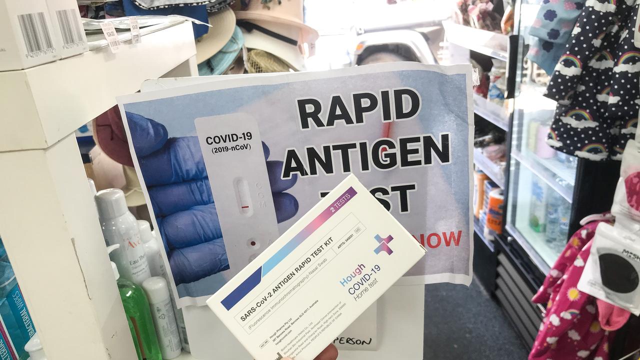 Rapid antigen tests have been in short supply as the number of cases across the nation rises. Picture: NCA NewsWire / Flavio Brancaleone