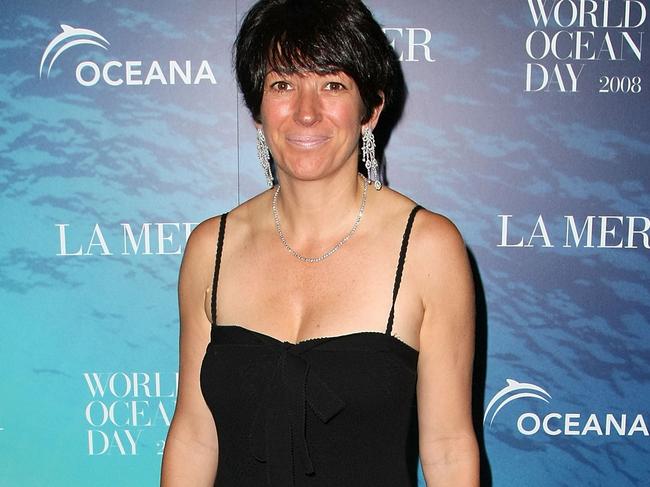 Ghislaine Maxwell in 2008. Picture: AFP