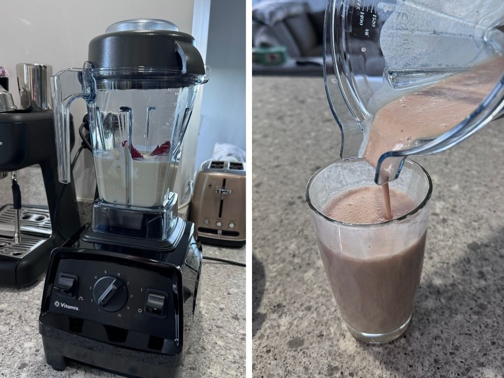 We try the Vitamix Explorian Series E310 High Performance Super Blender.