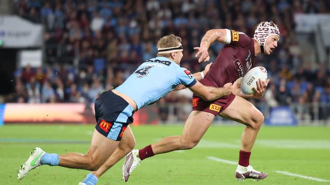 Kalyn Ponga was dangerous for Queensland. Picture: Peter Wallis