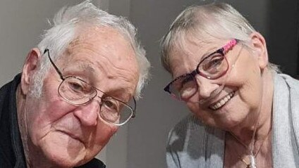 Fred and Beryl Coleman of Hackham West who were shocked to receive a billfor $1113 after Fred stayed at Flinders Medical Centre and was assessed asa "nursing home type patient." Picture Beryl Coleman