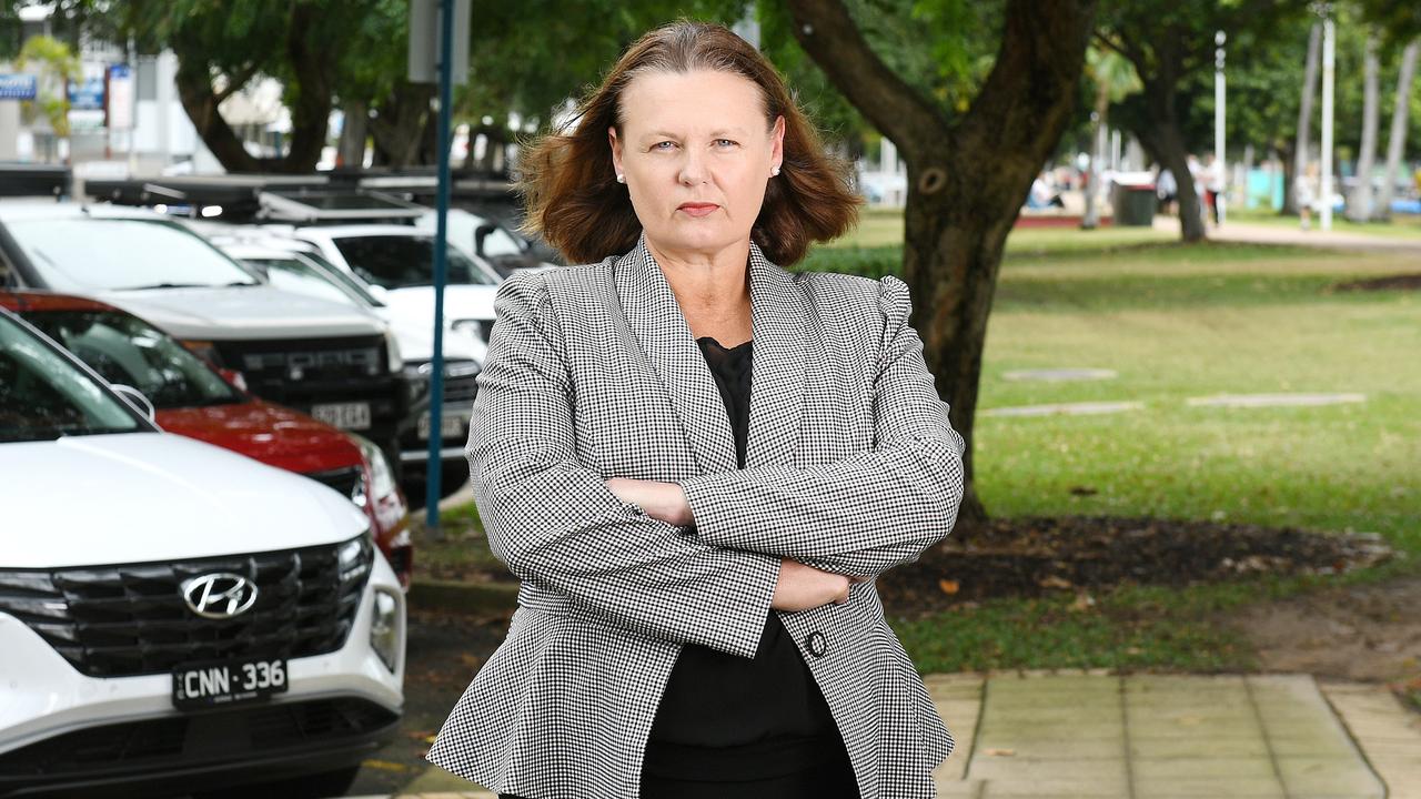 President of the Chamber of Commerce Miranda Mears said business affordability, connectivity to the regions, and improving the Townsville CBD needed to be priorities. Picture: Shae Beplate.