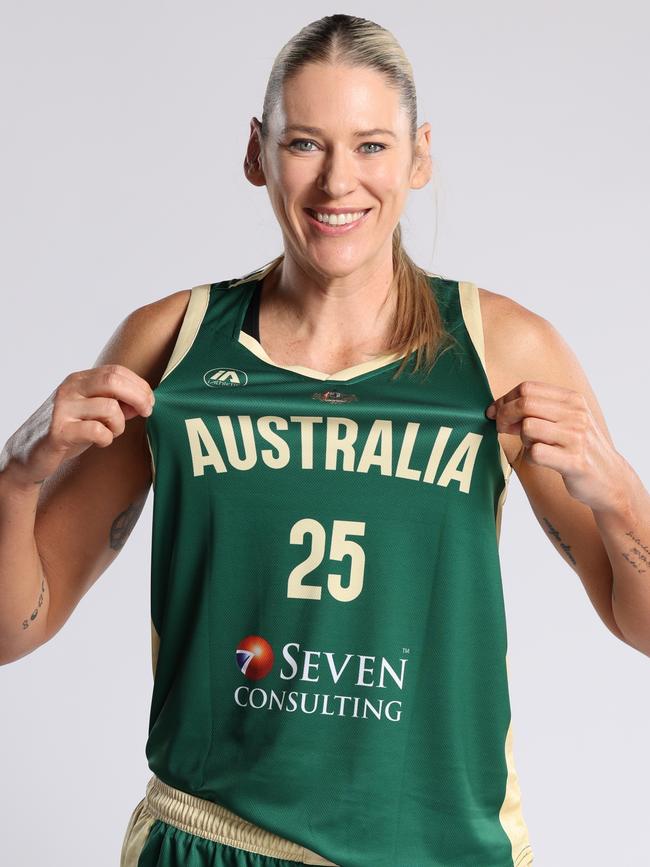 ‘LJ’ is prepared to do whatever it takes to see the Opals back on the Olympic podium. Picture: Basketball Australia