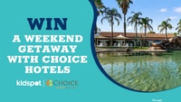 Win a weekend getaway for a two-night stay with Choice Hotels