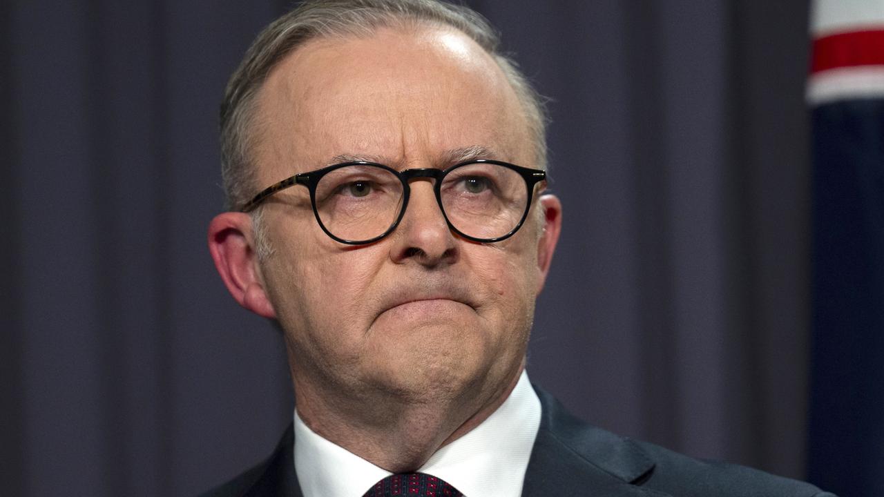 The failure of the Yes campaign is a failure of Prime Minister Anthony Albanese. Picture: NCA NewsWire / Martin Ollman