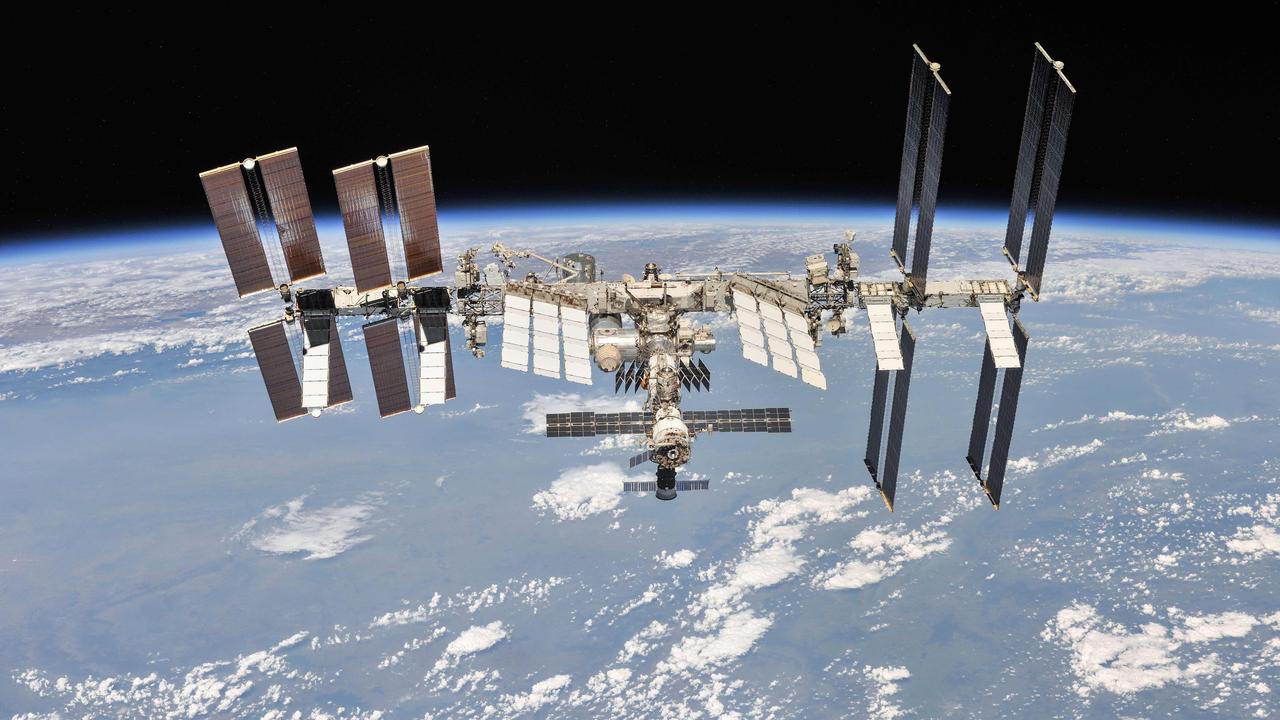 The International Space Station photographed by Expedition 56 crew members from a Soyuz spacecraft after undocking, on October 4, 2018. Picture: AFP/NASA/Roscosmos