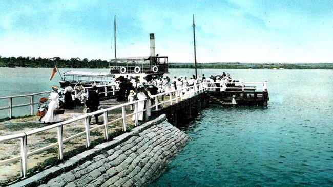 The ferry service in Botany Bay in the early 1900s. Picture: City of Sydney Archives