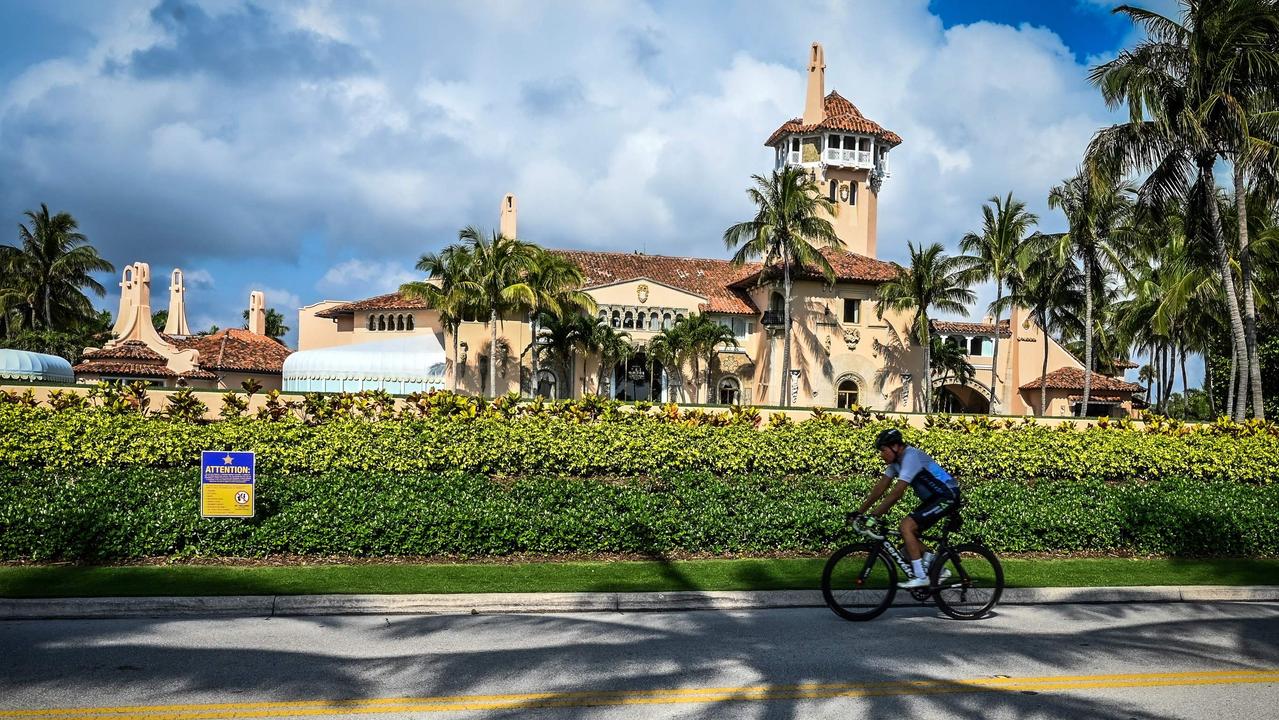 It’s understood Trump is trying to process the news at his Mar-A-Lago home. Picture: Giorgio Viera / AFP