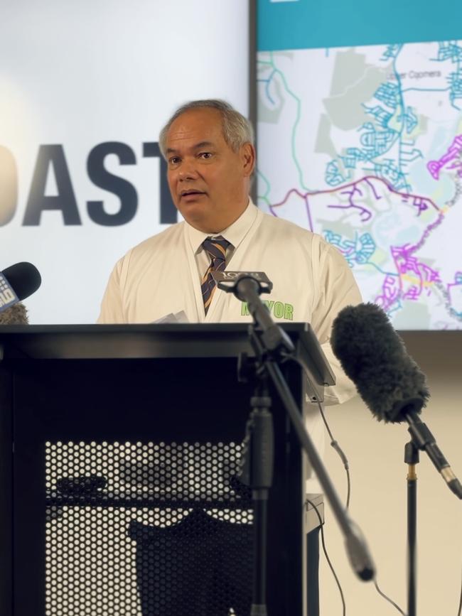 Gold Coast Mayor Tom Tate has called for a review into the Department of Transport and Main Roads saying planned upgrades to the M1 were taking "way too long". Picture: Amaani Siddeek