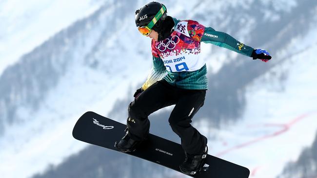 Belle Brockhoff in action in Sochi. Photo: Getty Images