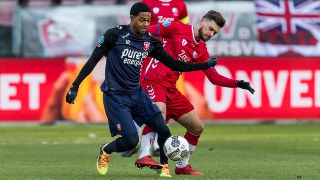 Curacao international Michael Maria, pictured playing for Dutch side FC Twente, is set to sign for Adelaide United. Picture: Getty Images