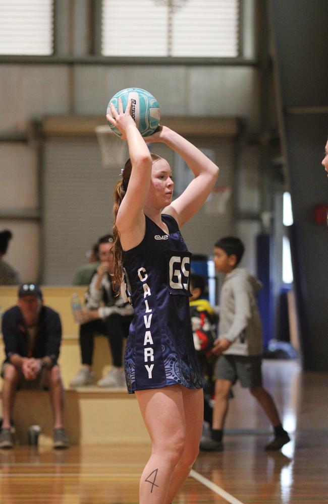 QISSN 2024 pool match between Calvary Christian College and St Joseph's College