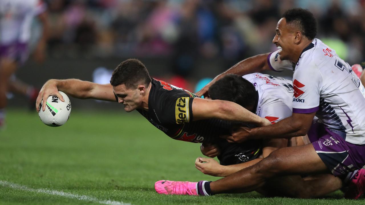 Nathan Cleary is by far the best HFB in KFC SuperCoach, and a must-have for 2021. Picture: Brett Costello.