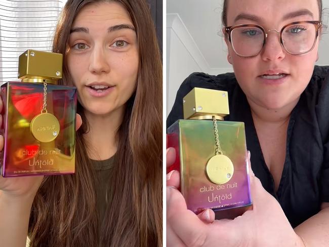 If you don't want to spend a hefty price tag on Baccarat Rouge 540, we've found a dupe that costs a fraction of the price. Picture: TikTok/@martinagk, @alismithhhh