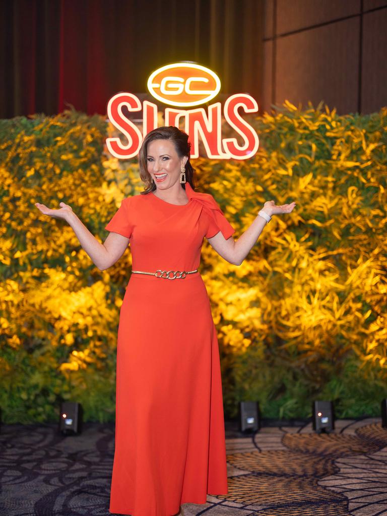 Bianca Stone at the Gold Coast Suns Long Lunch at The Star Gold Coast. Picture: Celeste Humphrey (The Pulse with Portia Large).