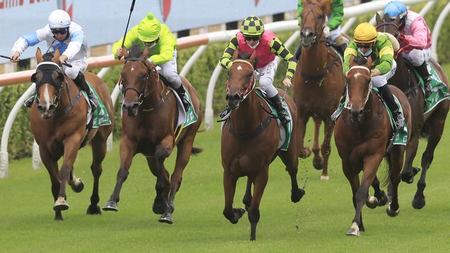 James Innes Jnr on Boyles wins race 2 the TAB Highway Class 3 Handicap at Royal Randwick on January 02, 2021 in Sydney, Australia. (Photo by Mark Evans/Getty Images)