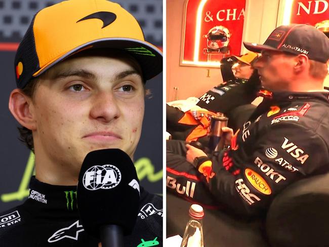 Oscar Piastri endured cruel torment. Photo: Fox Sports.