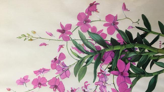 A painting by English naturalist and Cooktown botanical artist Vera Scarth-Johnson which inspired the Cooktown Cantata.