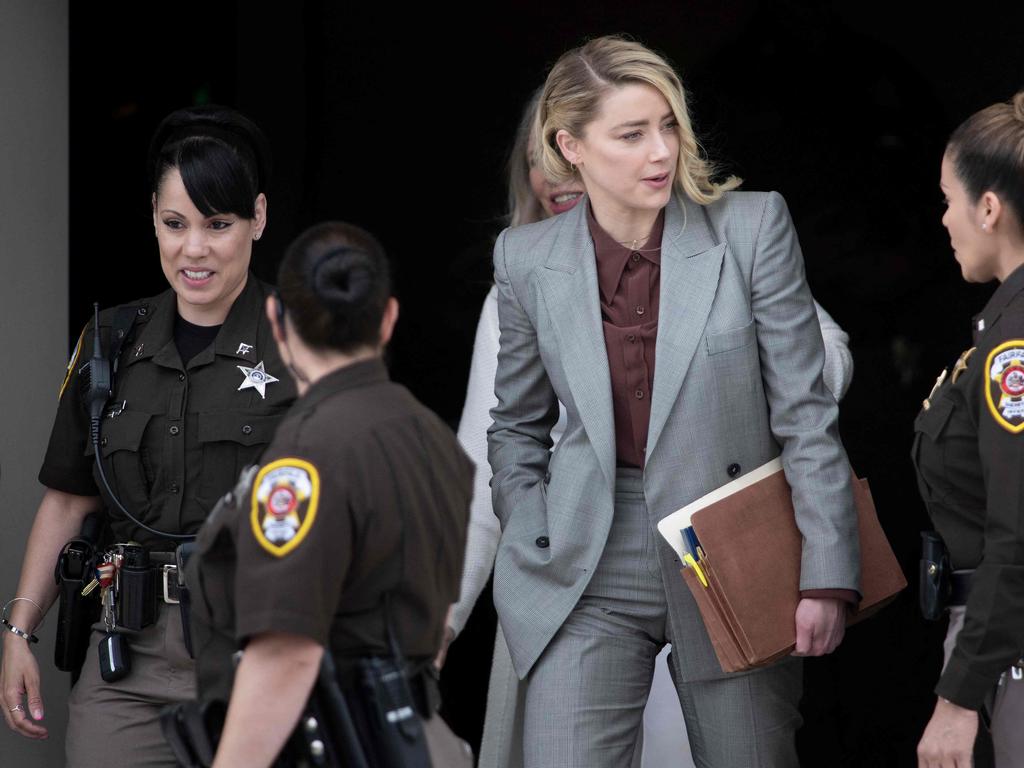 Heard has not publicly commented on her children’s paternity. Picture: AFP