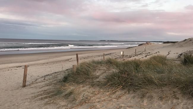 Seven Mile Beach, near Bangalay Luxury Villas on the NSW Shoalhaven coast.