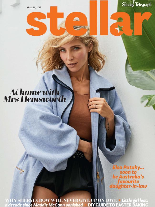 Pataky graces the cover of Stellar, her first cover with a major Australian magazine.