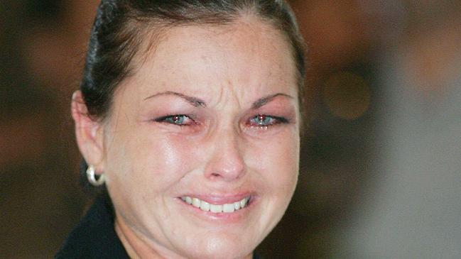 Schapelle Corby in the courtroom in Dempasar, May 27, 2005. Picture: Gary Ramage