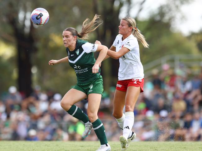 Alex McKenzie earned an A-League call-up with Canberra United. (Photo by Mark Nolan/Getty Images)