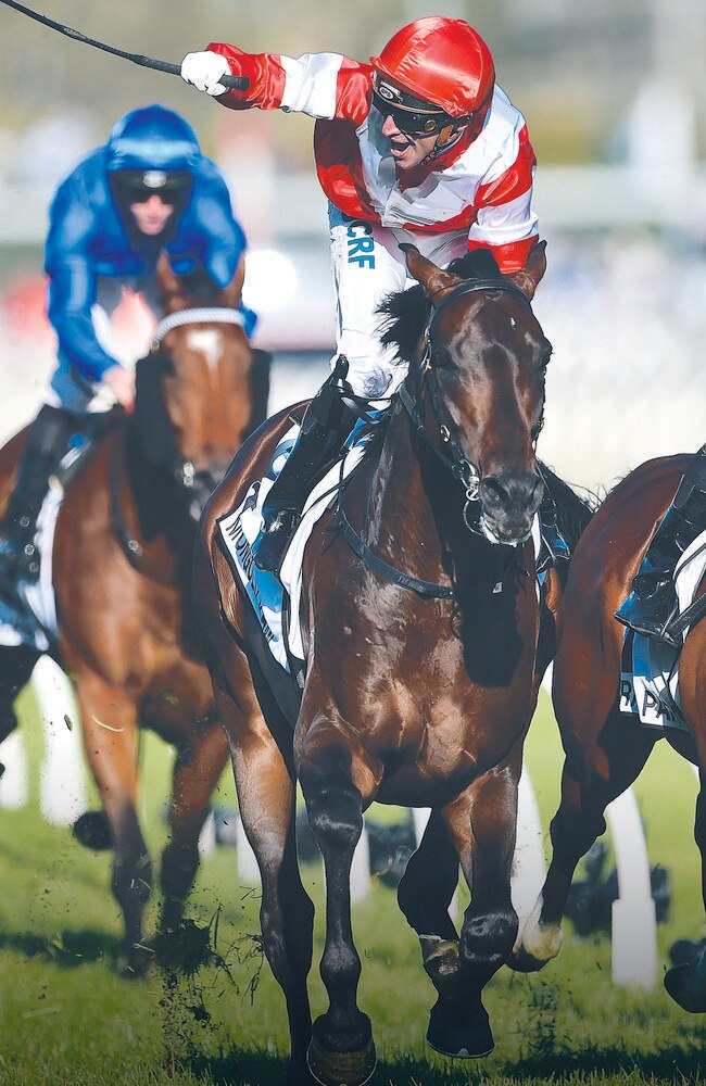 Murray Baker believes Mongolian Khan has returned bigger and better for his autumn campaign. Picture: AAP