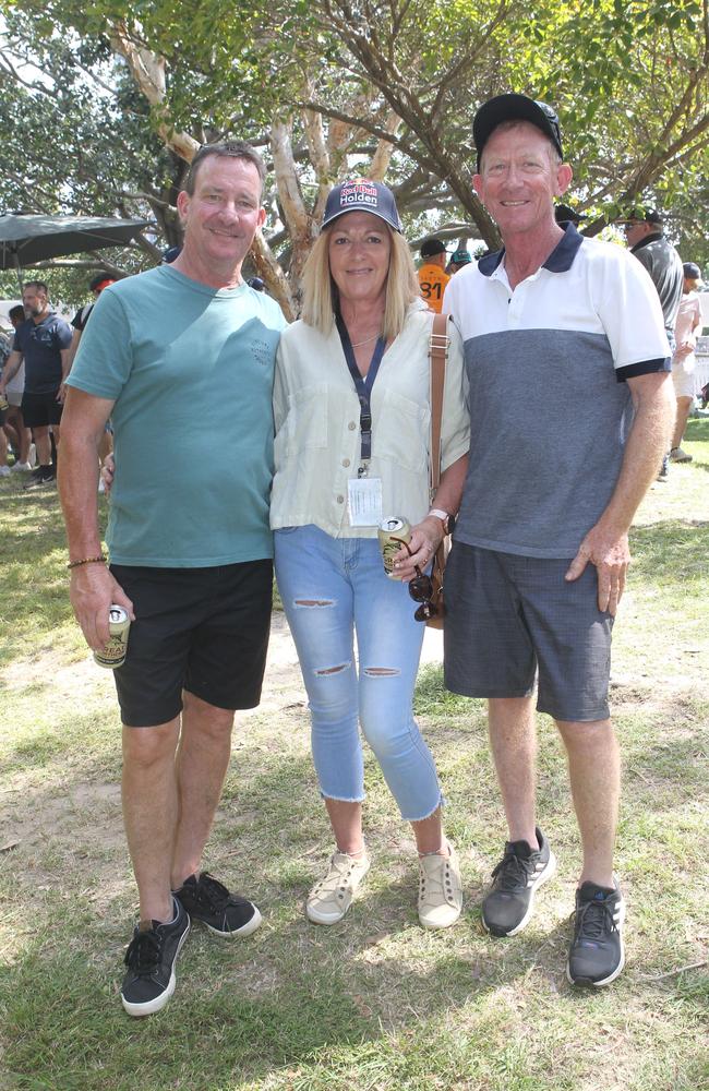 GC 500. Simon Ward, Kerrie Ward and Peter James. 26 October 2024 Surfers Paradise Picture: Richard Gosling