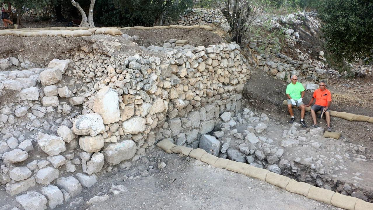 Archaeologists will return to the site for a second season of excavations in August 2019. Picture: The Kiriath-Jearim Shmunis Family Excavations