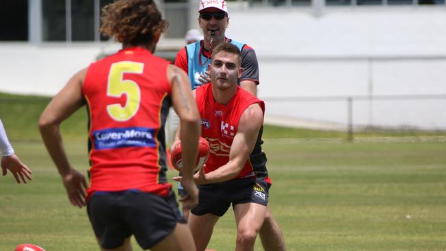 Recruit Anthony Miles should flourish with more opportunity in the Gold Coast midfield.