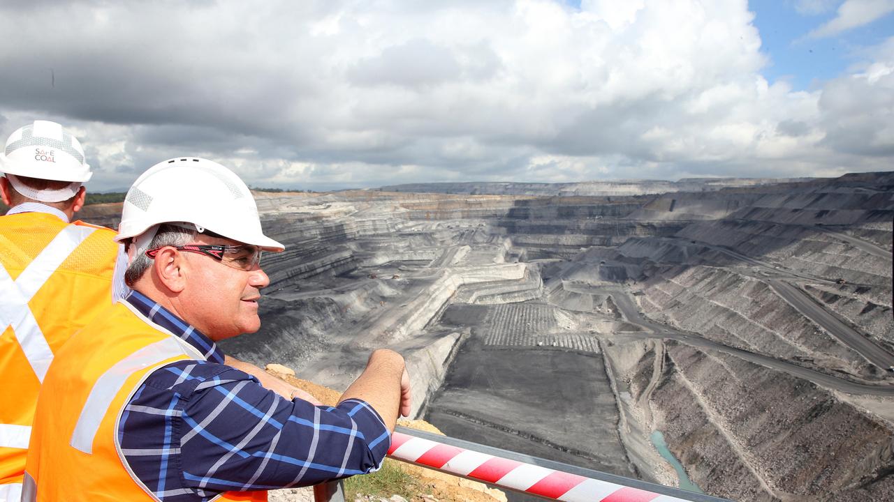 Deputy Premier John Barilaro announced his party’s candidate at a coalmine. Picture: NCA NewsWire / Peter Lorimer.