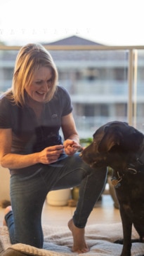 Paralympian Katie Kelly and guide dog denied Uber in Darwin