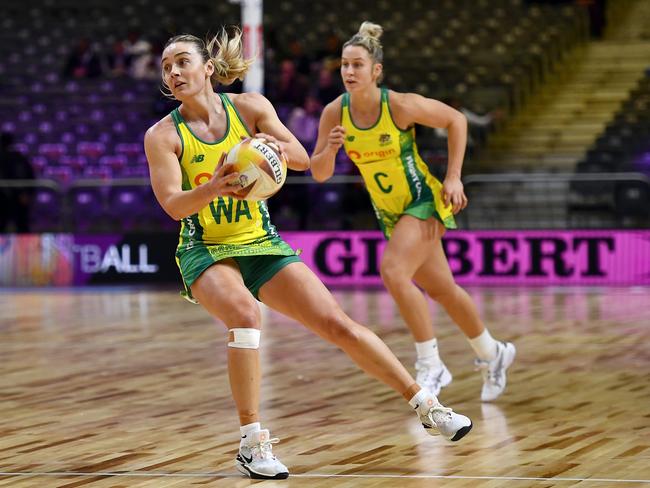 Diamonds captain Liz Watson (Captain) playing at the Netball World Cup 2023. Picture: Gallo Images/Netball World Cup 2023