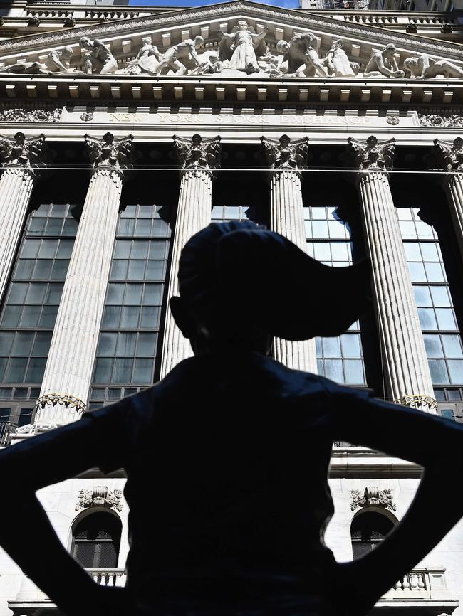 Wall Street’s "Fearless Girl". Bored in lockdown, American investors are getting braver.