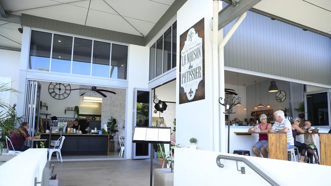 La Maison du Patissier Owners Eric and Francoise Pernouf have had legal action threatened against them for their cafe not being 'french' enough after they decided not to offer Macaroons on their menu. Photo Lachie Millard