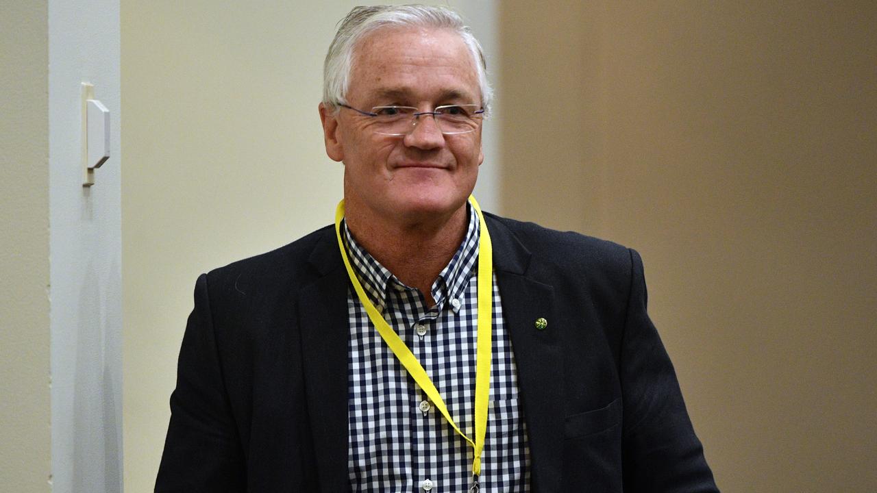 Nationals Member for Murray Damian Drum at the Nationals Federal Council at the Canberra Hyatt Hotel in Canberra, Saturday, August 18, 2018. (AAP Image/Mick Tsikas) NO ARCHIVING