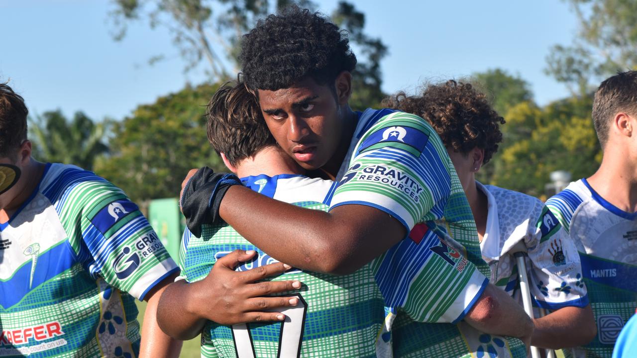 Under-17 grand final, Gladstone Ringers versus Woorabinda Warriors, at Warba Wangarunya Rugby League Carnival at Saleyards Park, Rockhampton, on January 24, 2025. Photo: Pam McKay