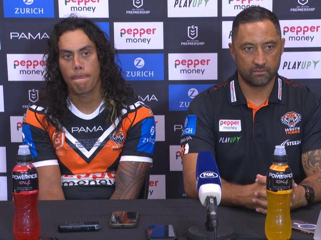 Jarome Luai and Benji Marshall.