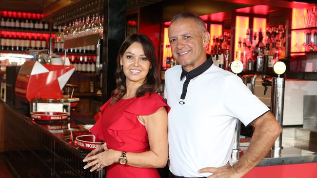 Costa D’Oro has won best Italian restaurant on the Gold Coast. Owners Michael and Nuccia Fusco. Photo by Richard Gosling